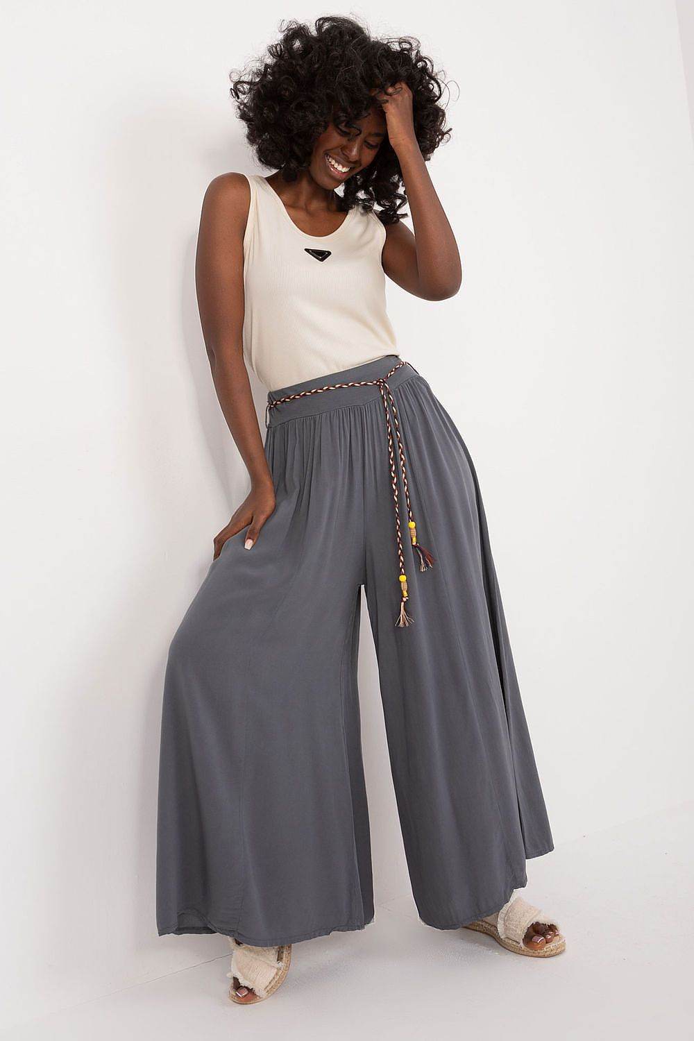Women trousers Och Bella - CELIA MODA