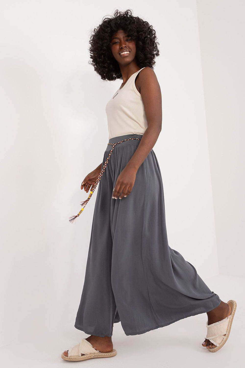 Women trousers Och Bella - CELIA MODA