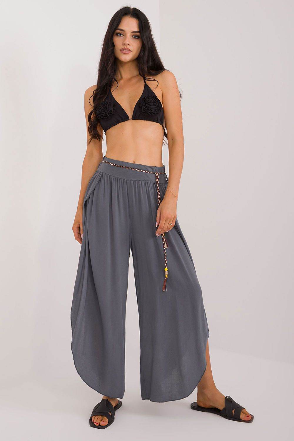 Women trousers Och Bella - CELIA MODA