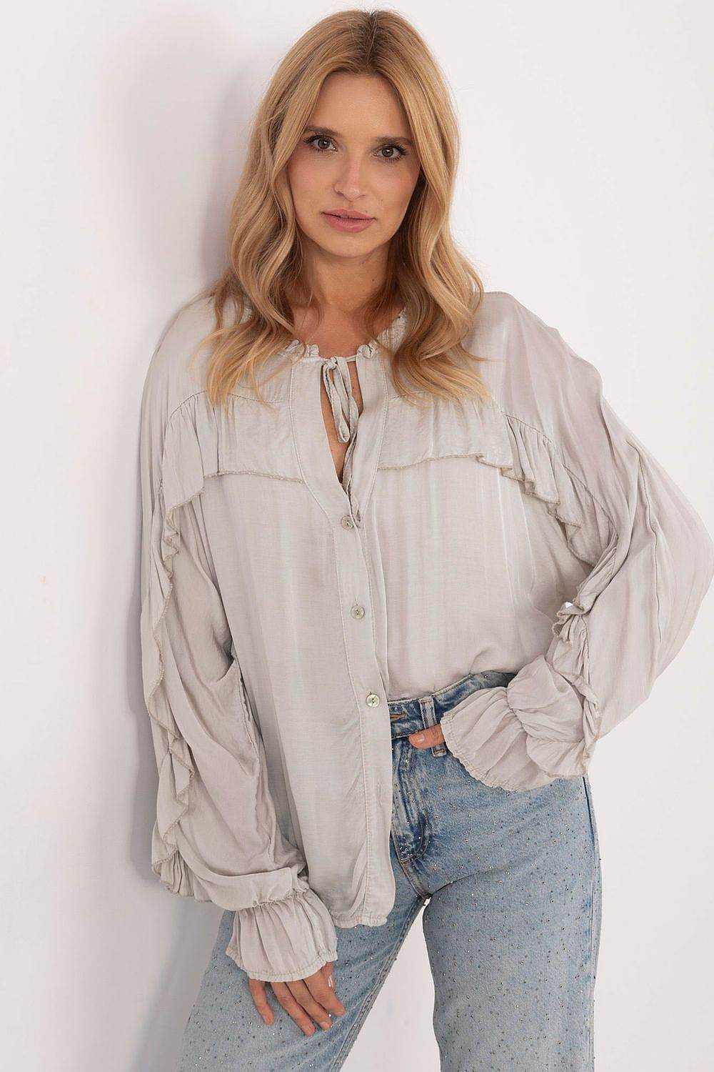 Long sleeve shirt Och Bella - CELIA MODA