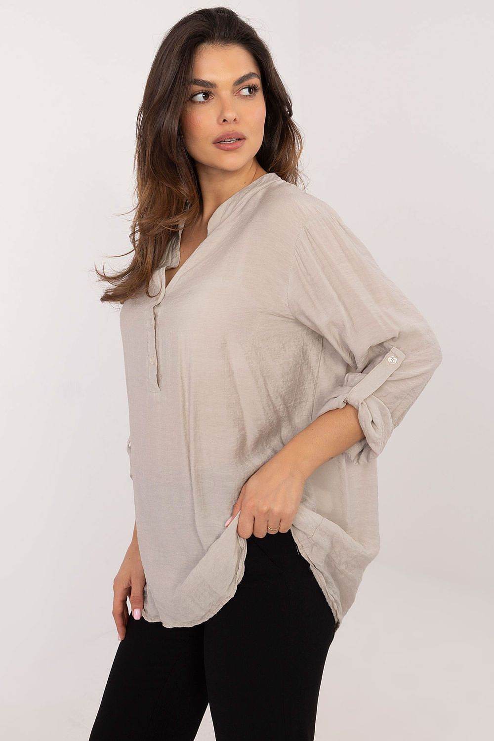Long sleeve shirt Och Bella - CELIA MODA