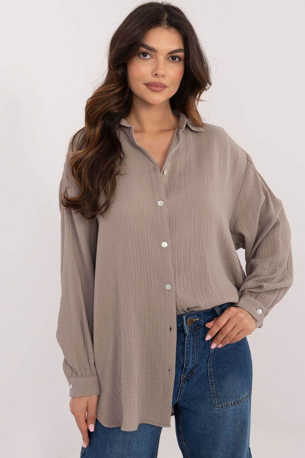 Long sleeve shirt Sublevel - CELIA MODA