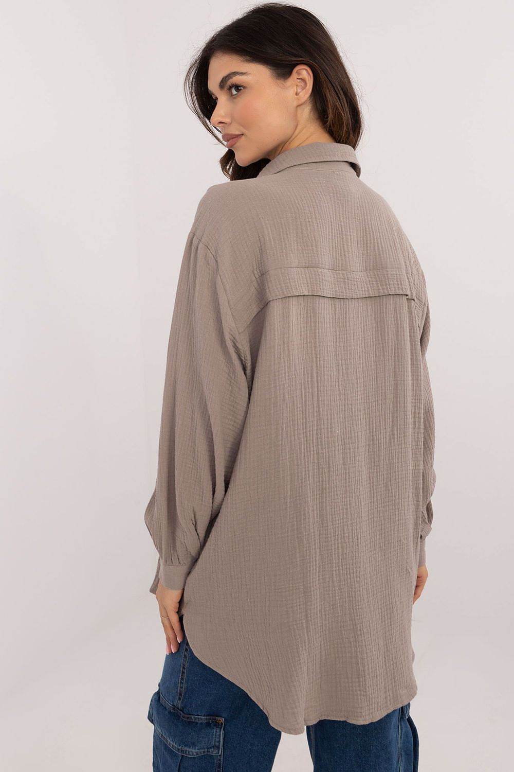 Long sleeve shirt Sublevel - CELIA MODA