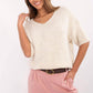  Short sleeve sweater model 206714 Italy Moda 