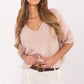  Short sleeve sweater model 206715 Italy Moda 