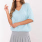  Short sleeve sweater model 206716 Italy Moda 