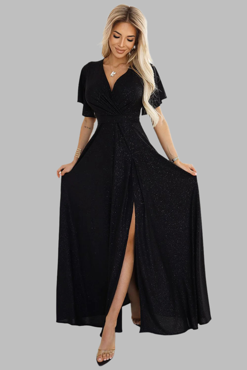  Long dress model 207306 Numoco 