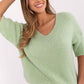  Short sleeve sweater model 208726 Italy Moda 