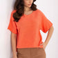  Short sleeve sweater model 209986 Italy Moda 