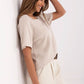  Short sleeve sweater model 209989 Italy Moda 