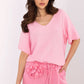  Short sleeve sweater model 210000 Italy Moda 