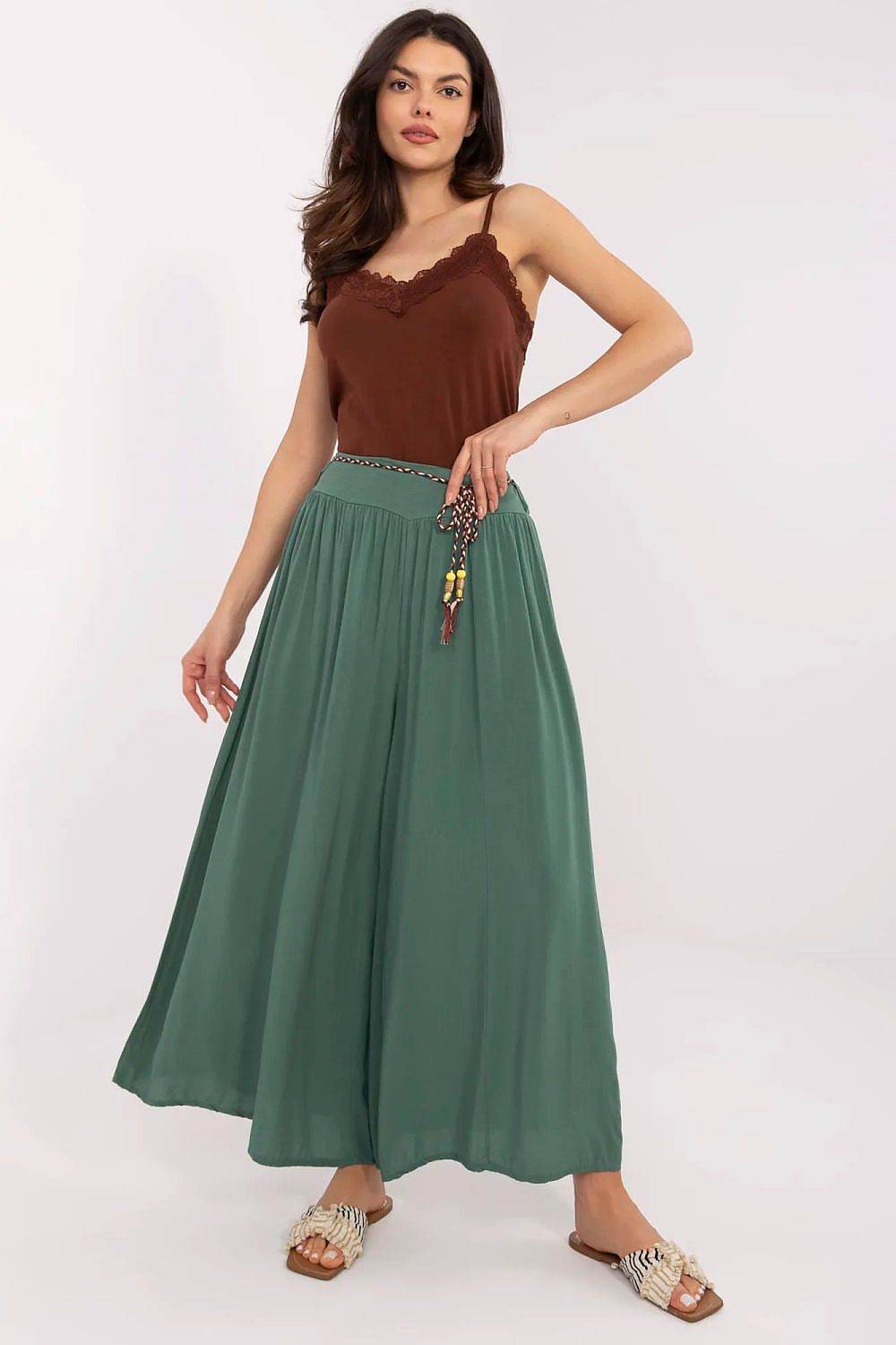 Women trousers Och Bella - CELIA MODA