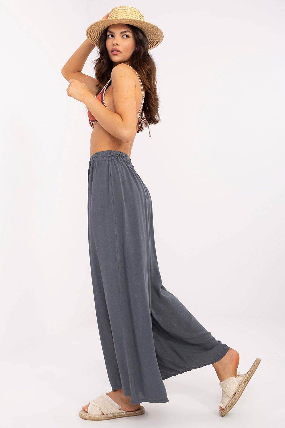 Women trousers Och Bella - CELIA MODA