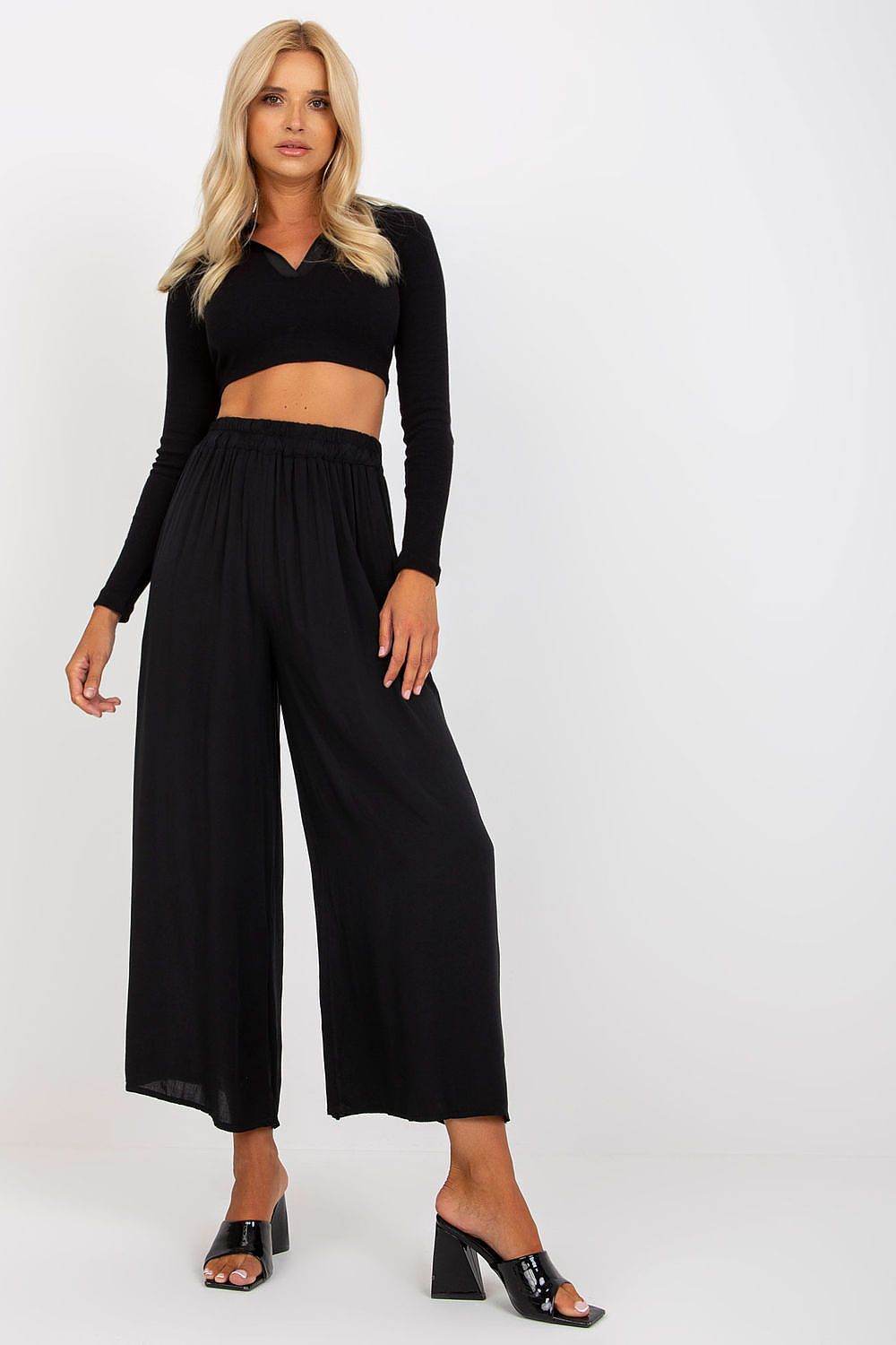 Women trousers Och Bella - CELIA MODA