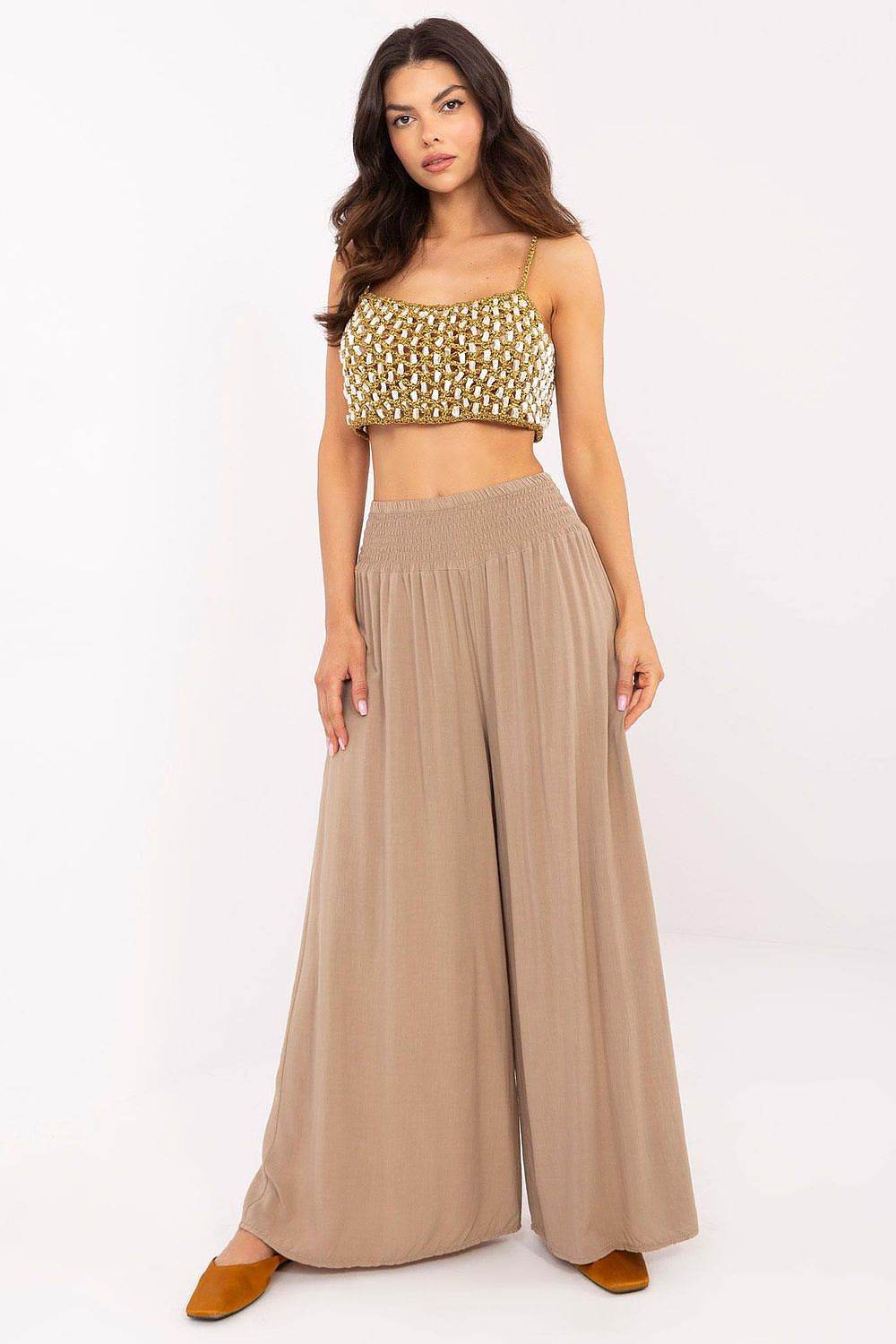 Women trousers Och Bella - CELIA MODA