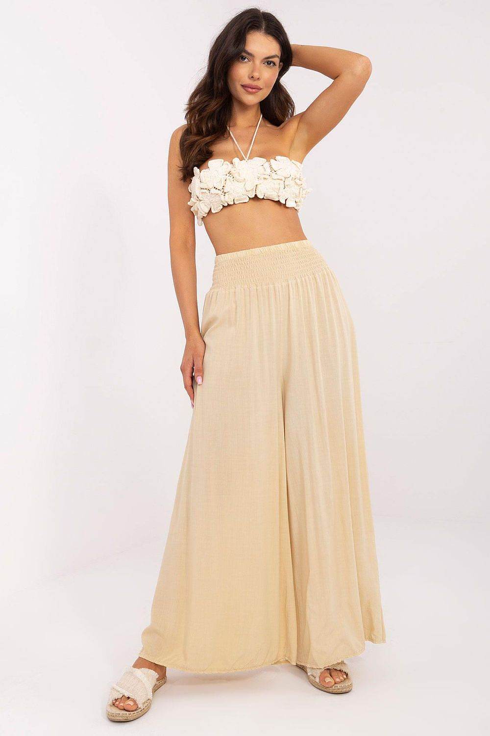 Women trousers Och Bella - CELIA MODA
