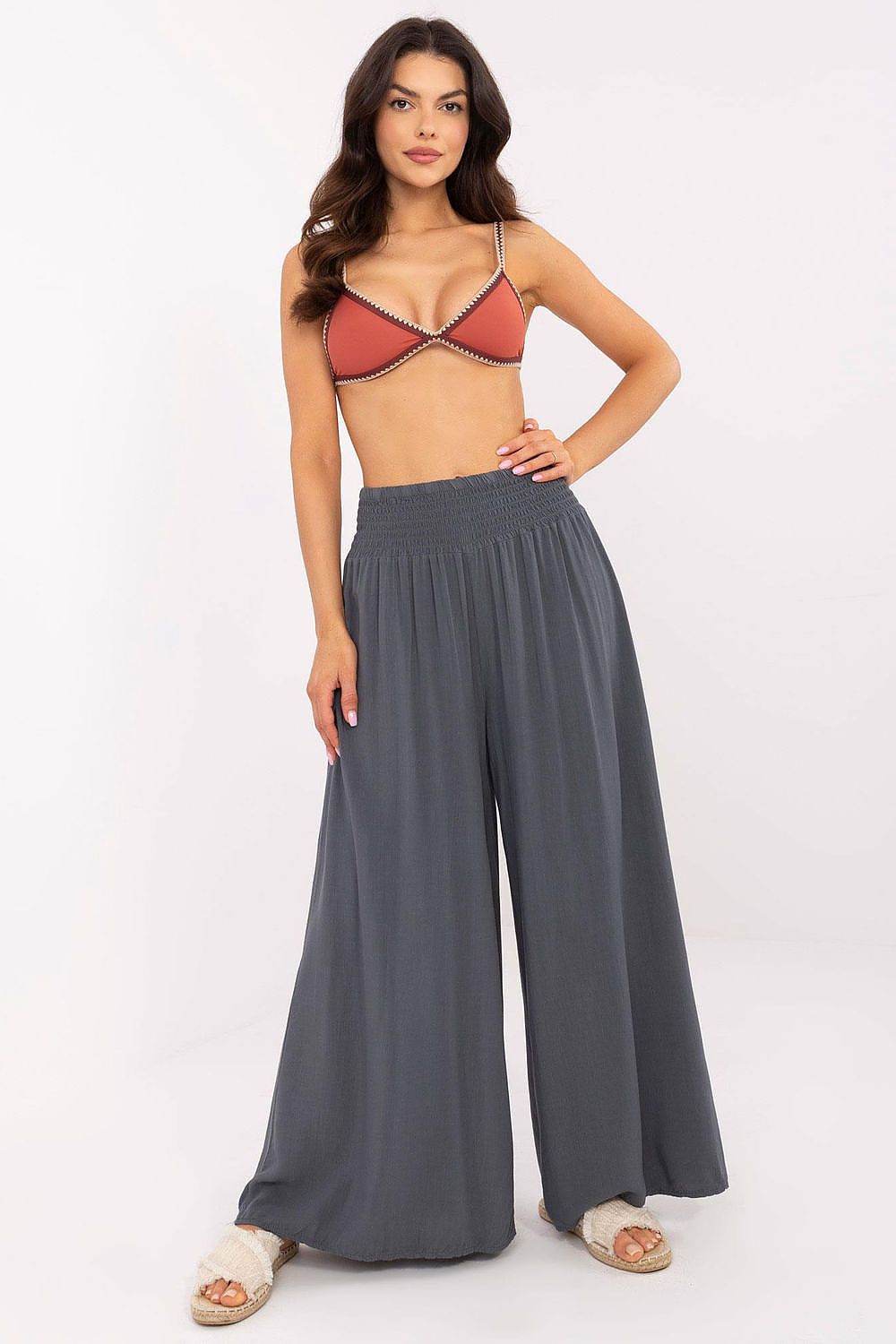 Women trousers Och Bella - CELIA MODA