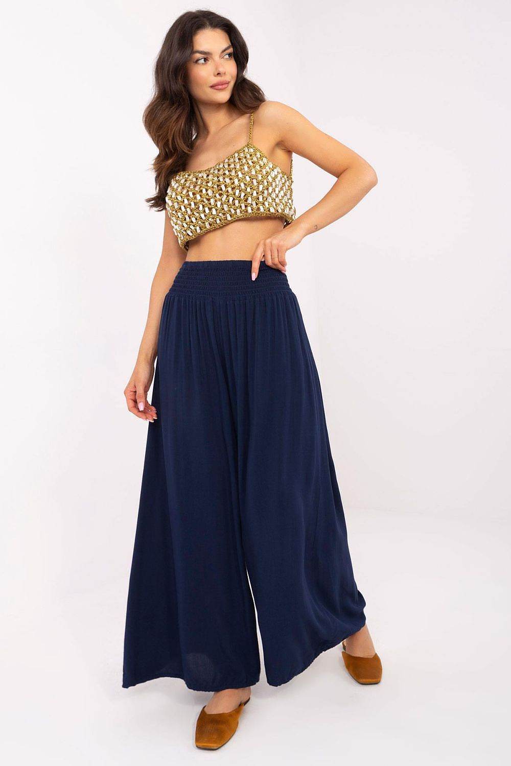 Women trousers Och Bella - CELIA MODA