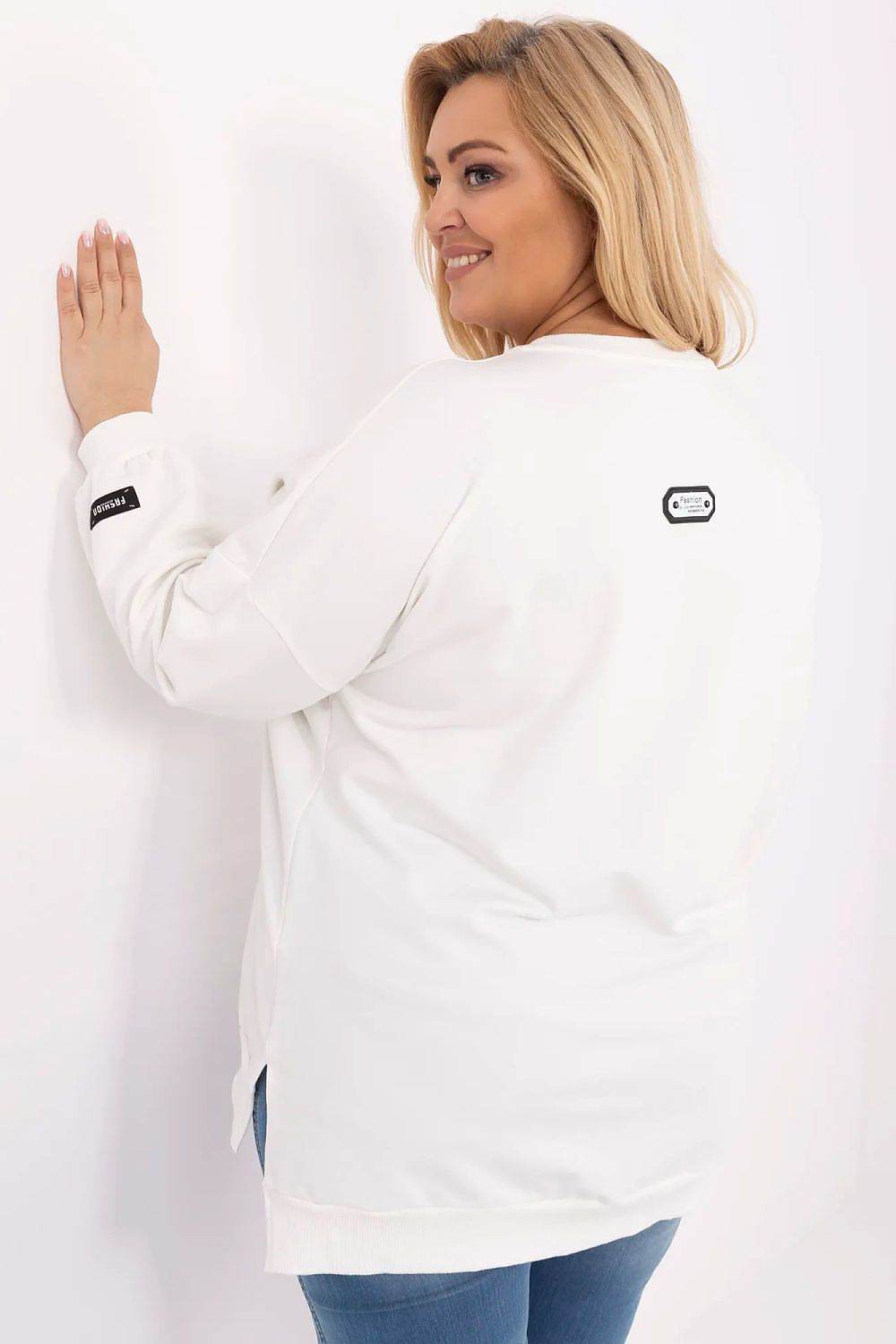 Plus size sweatshirt Relevance - CELIA MODA