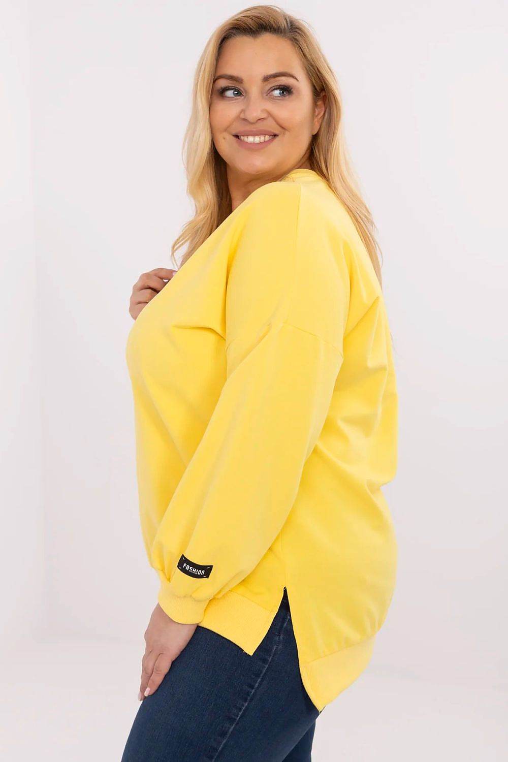 Plus size sweatshirt Relevance - CELIA MODA