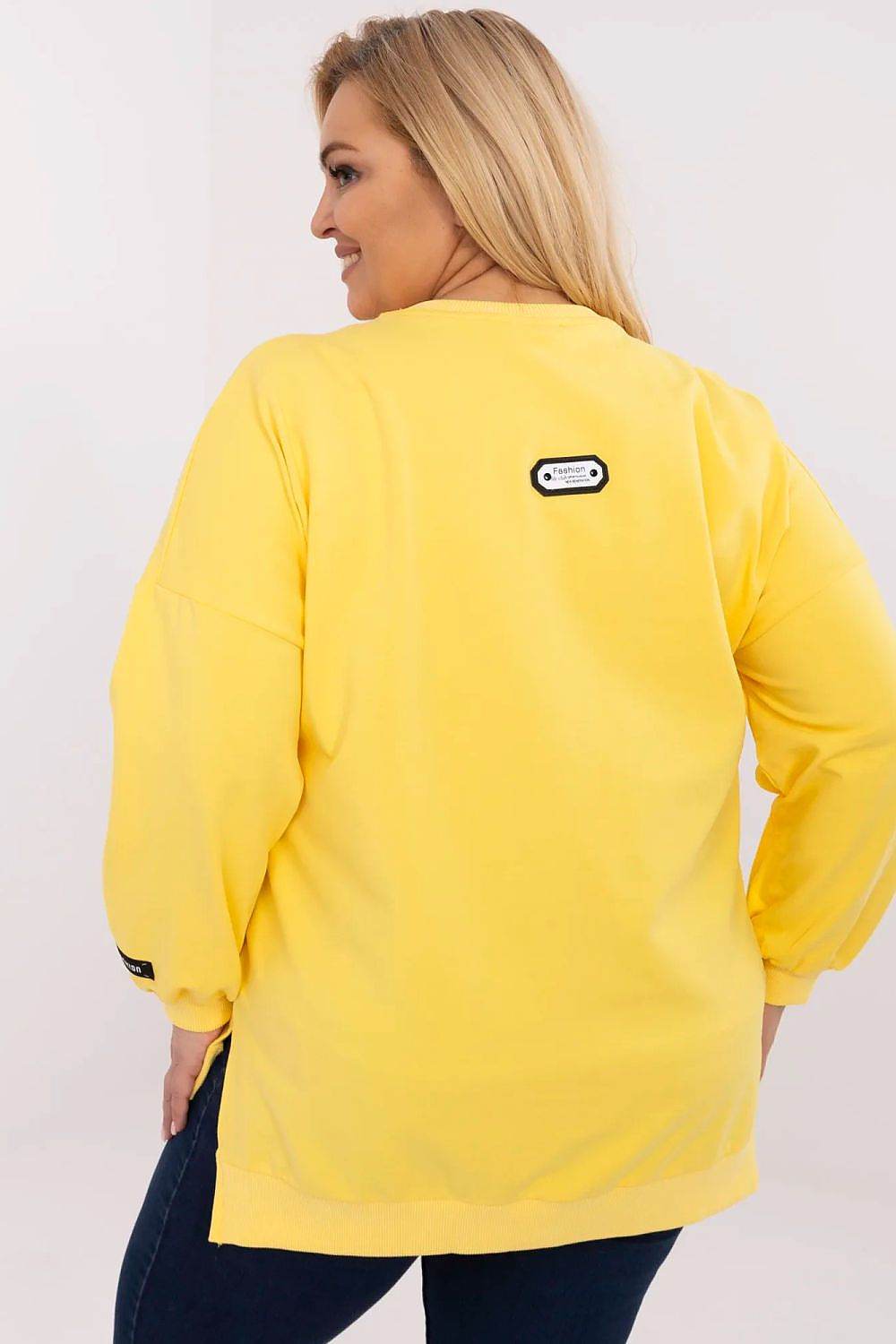Plus size sweatshirt Relevance - CELIA MODA