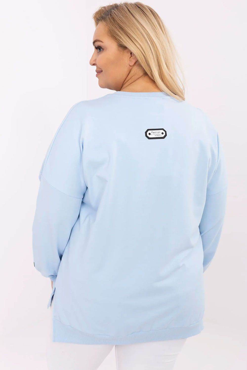 Plus size sweatshirt Relevance - CELIA MODA
