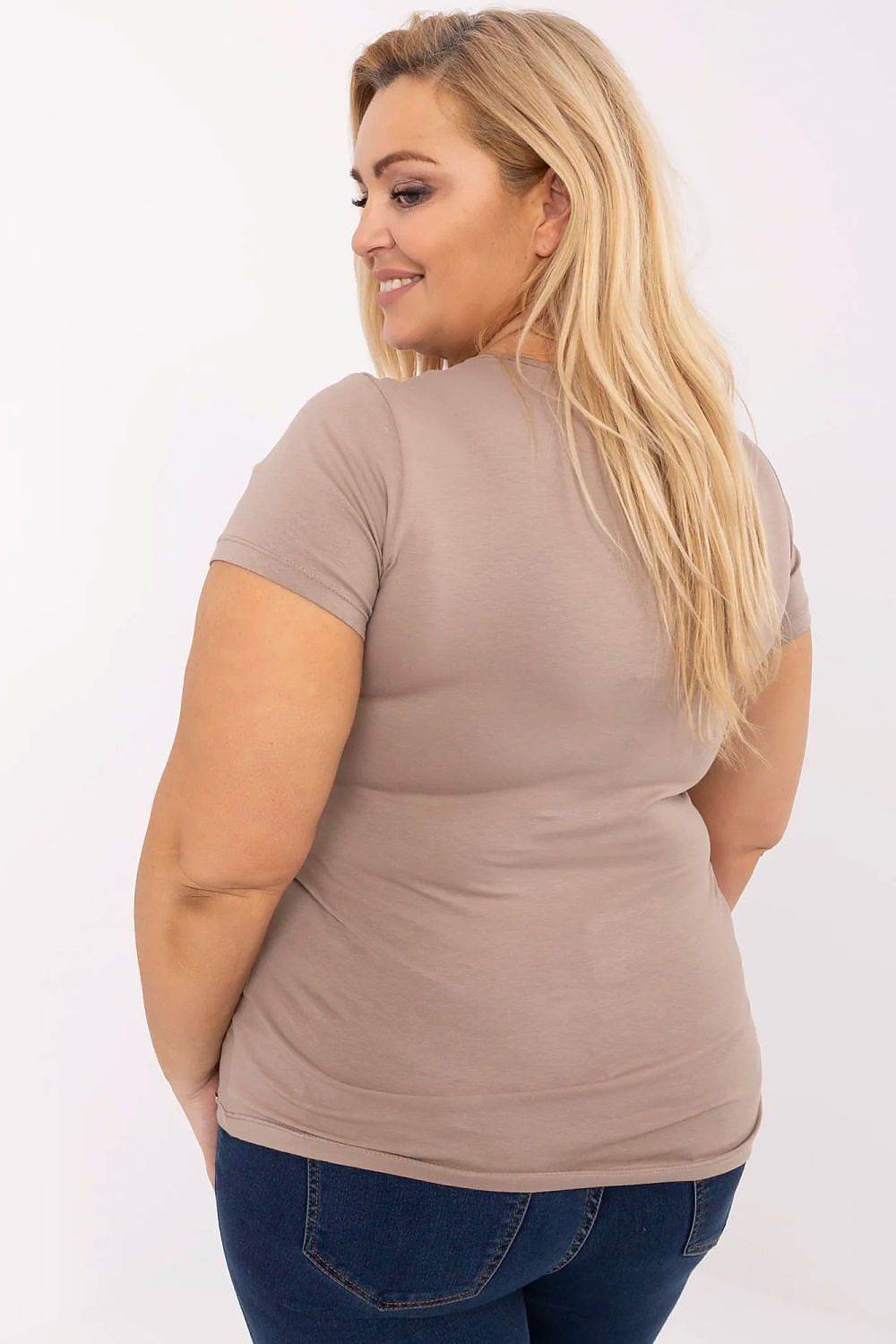 Plus size T-shirt Relevance - CELIA MODA
