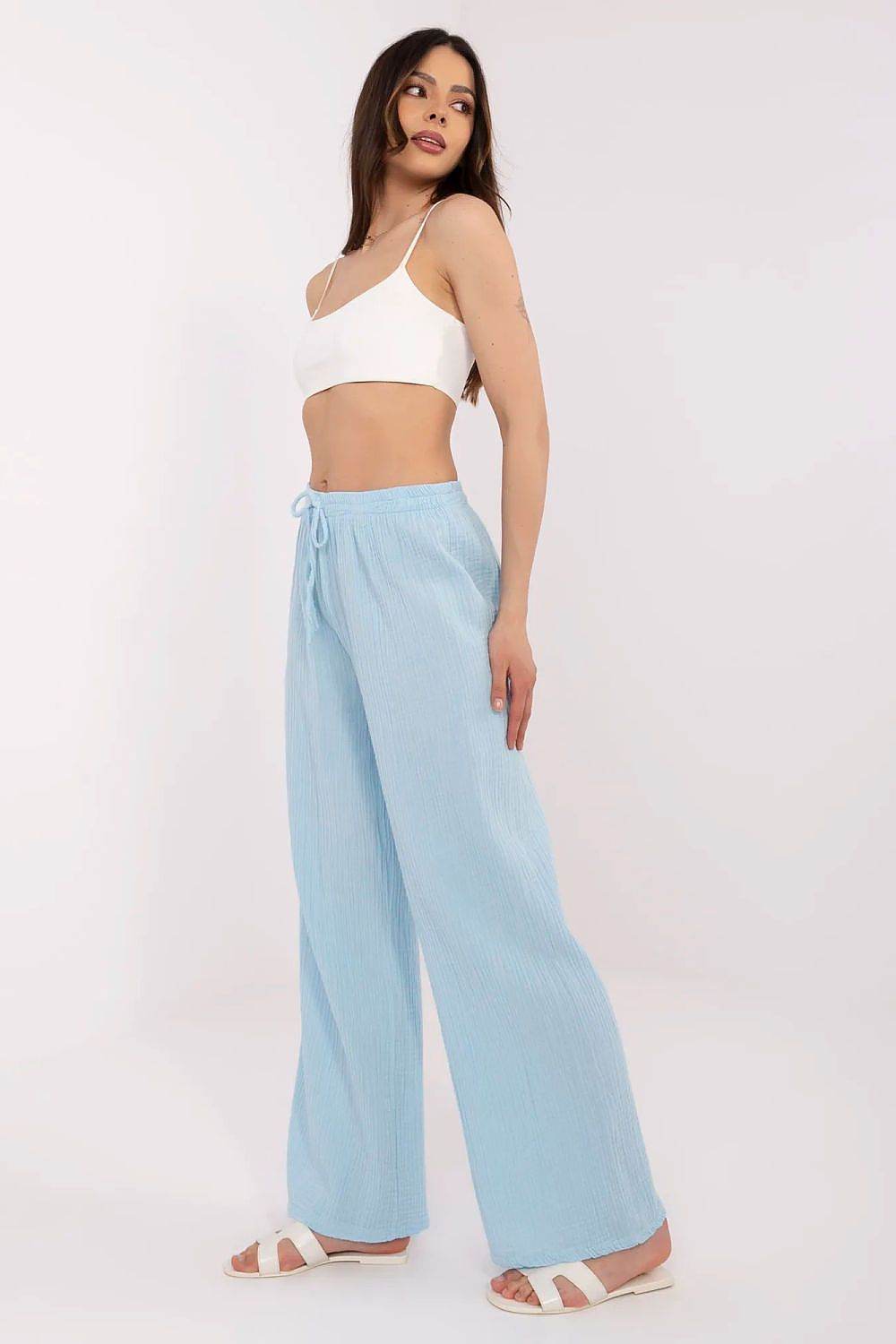 Women trousers Och Bella - CELIA MODA