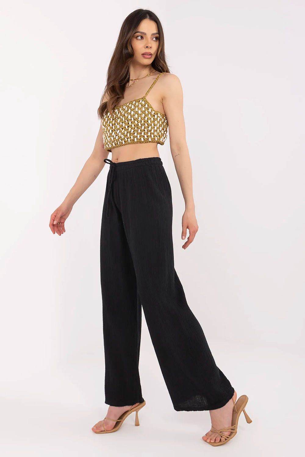 Women trousers Och Bella - CELIA MODA