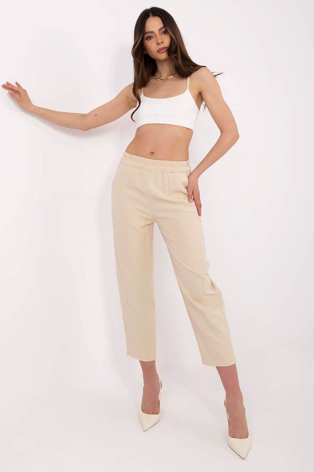 Women trousers Och Bella - CELIA MODA