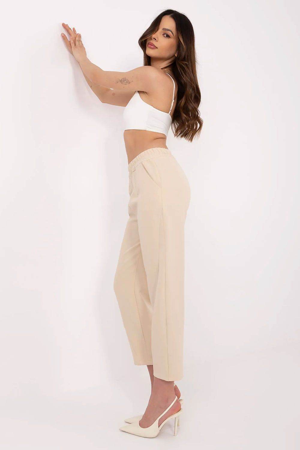 Women trousers Och Bella - CELIA MODA