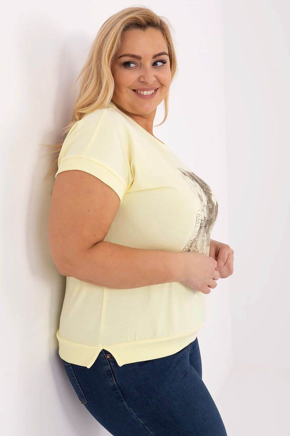 Plus size blouse Relevance - CELIA MODA