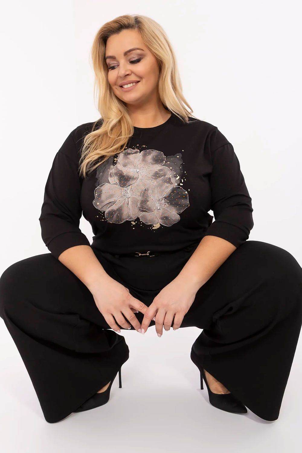 Plus size blouse Relevance - CELIA MODA