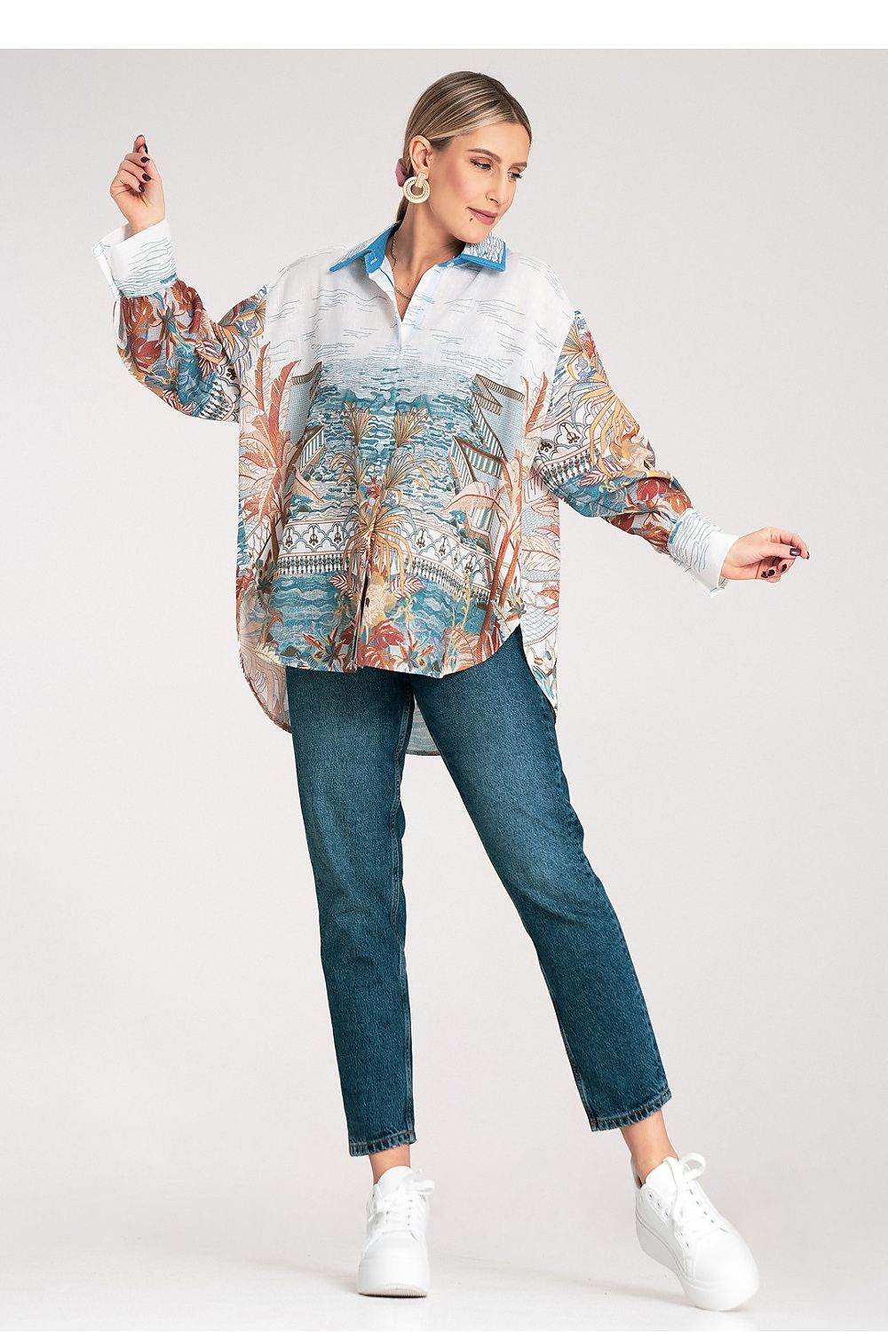 Long sleeve shirt Figl - CELIA MODA