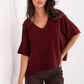  Short sleeve sweater model 216680 Italy Moda 