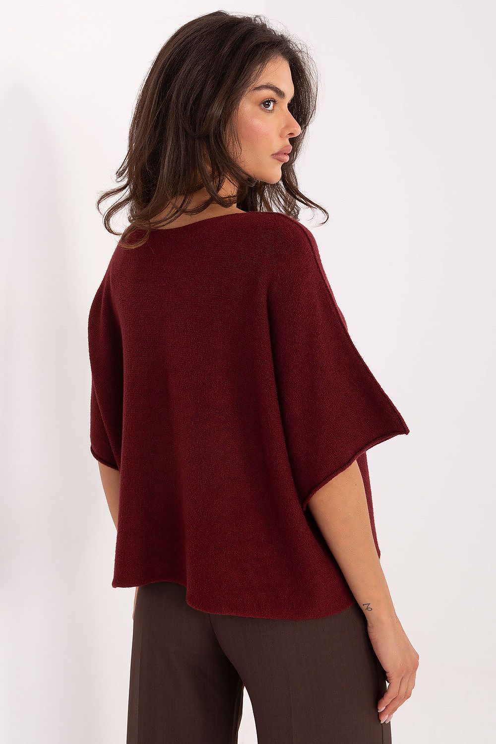  Short sleeve sweater model 216680 Italy Moda 