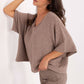  Short sleeve sweater model 216681 Italy Moda 