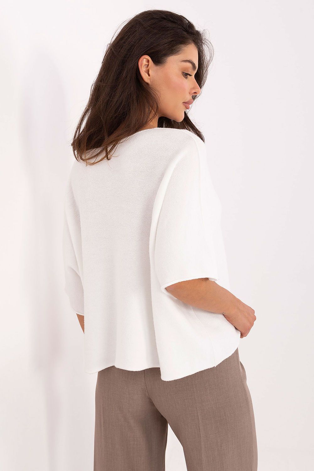  Short sleeve sweater model 216683 Italy Moda 