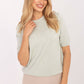  Short sleeve sweater model 216753 Factory Price 