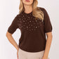  Short sleeve sweater model 216754 Factory Price 