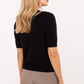 Short sleeve sweater model 216755 Factory Price 