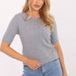  Short sleeve sweater model 216761 Factory Price 