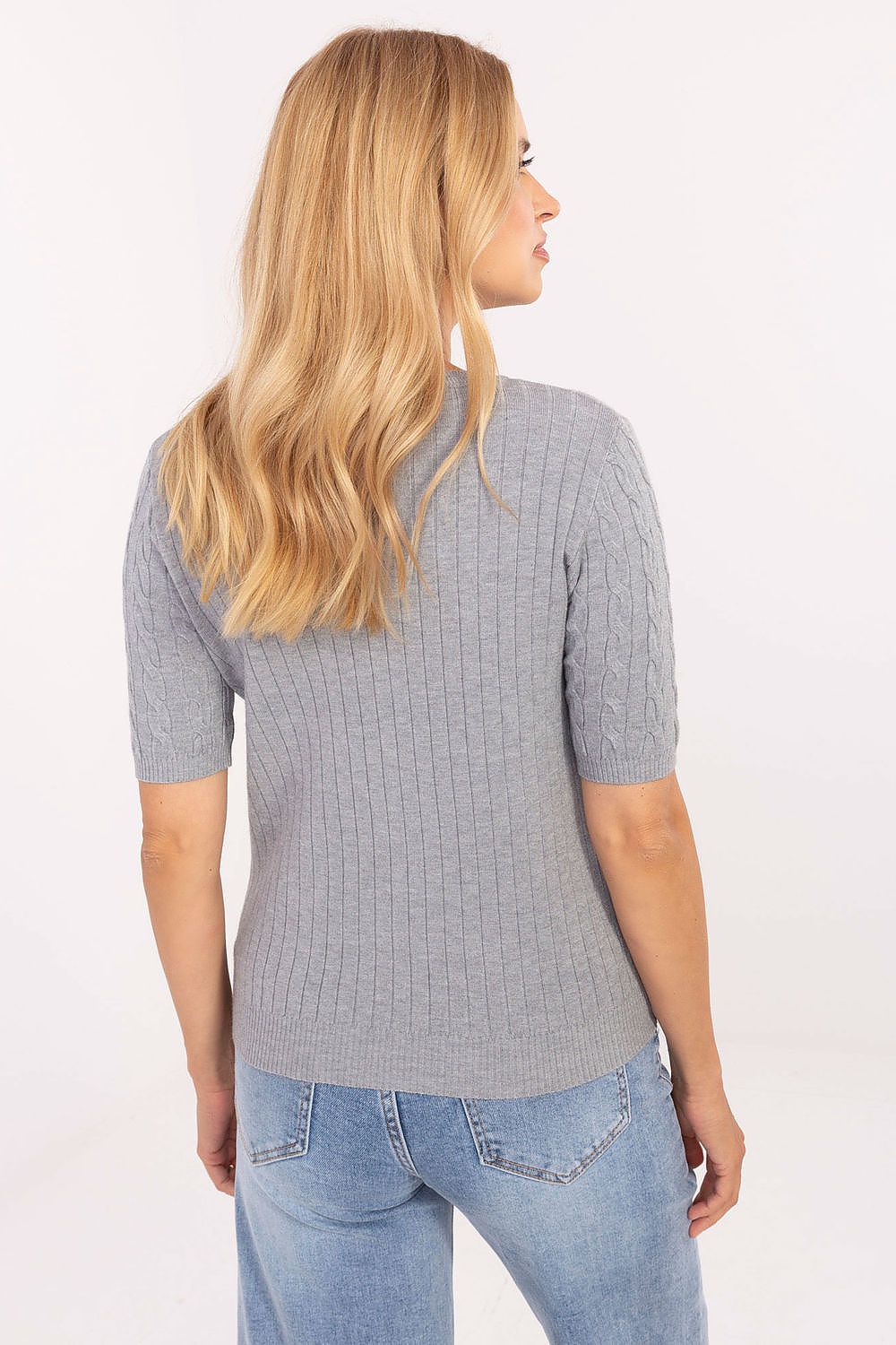  Short sleeve sweater model 216761 Factory Price 