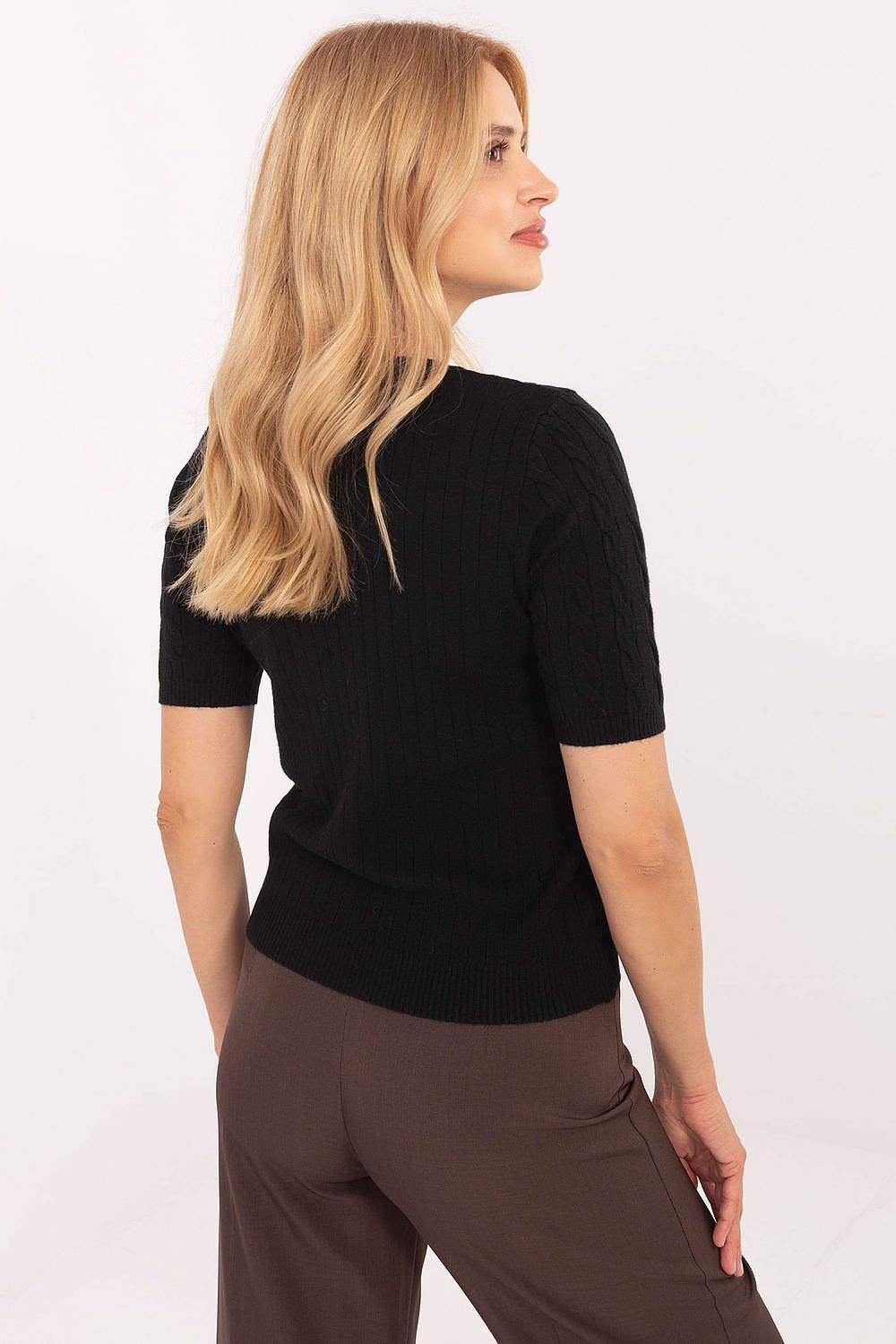  Short sleeve sweater model 216765 Factory Price 