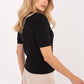  Short sleeve sweater model 216771 Factory Price 