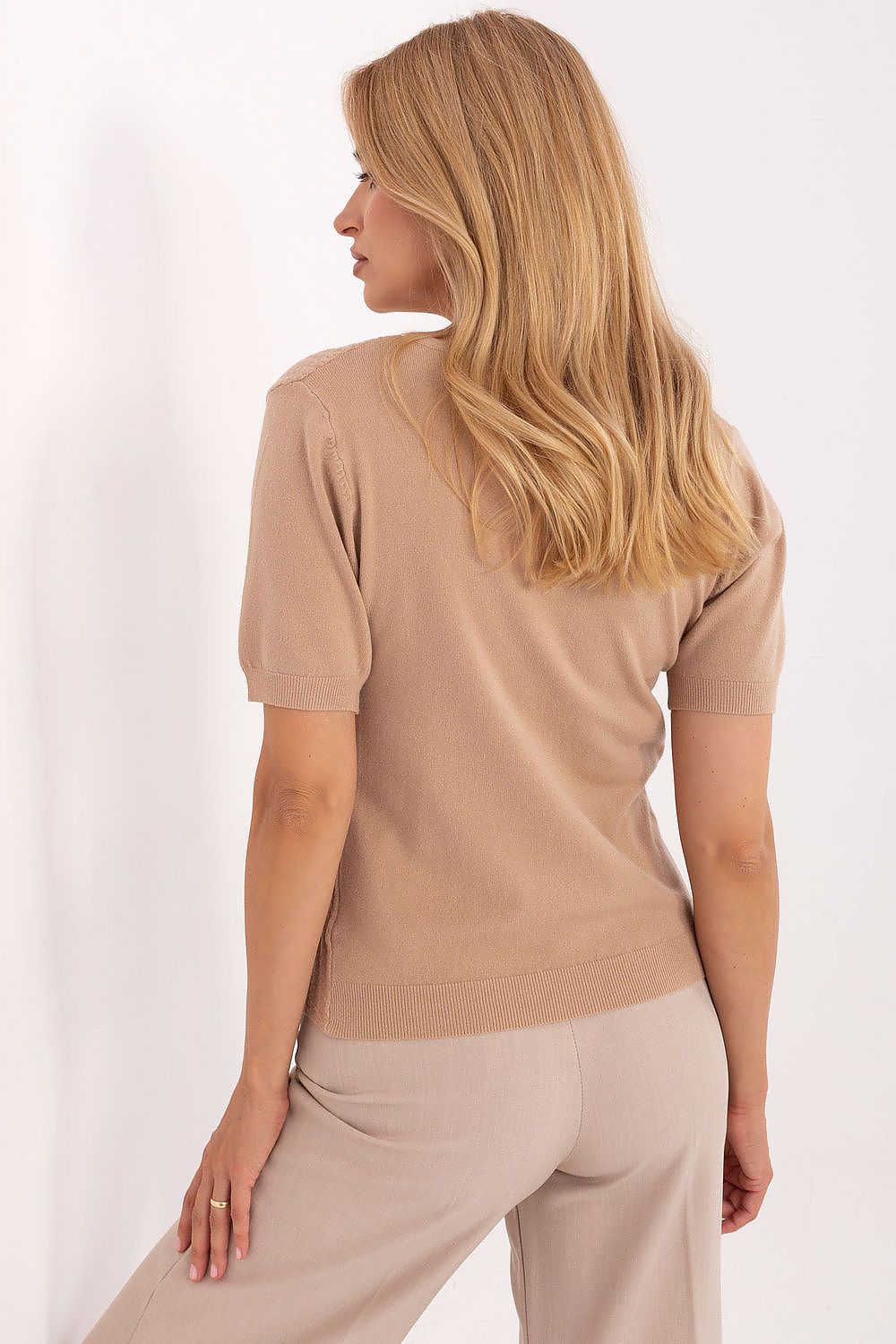  Short sleeve sweater model 216773 Factory Price 