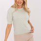  Short sleeve sweater model 216780 Factory Price 