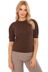  Short sleeve sweater model 216782 Factory Price 