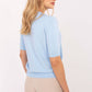  Short sleeve sweater model 216855 Factory Price 