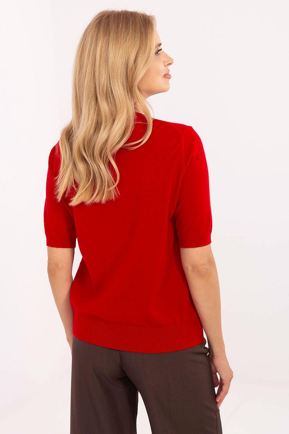  Short sleeve sweater model 216858 Factory Price 